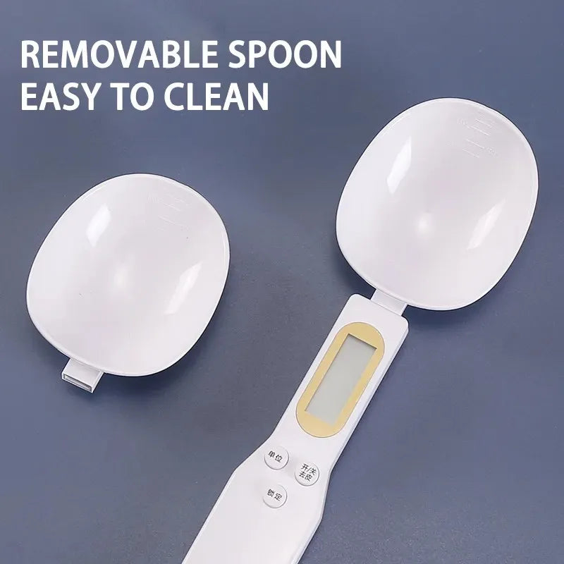 Balança de cozinha digital portátil com visor LCD